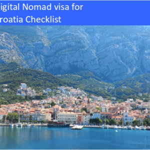 Digital Nomad for Croatia Checklist
