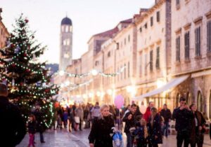 Christmas in Croatia and lights
